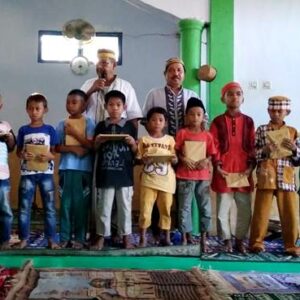 Penghujung Ramadan, Mushala Baitul Makmur Gelar Berbagai Lomba