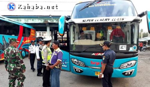 Bus di Terminal Dara Diperiksa Polisi, TNI dan Dishub - Kabar Harian Bima