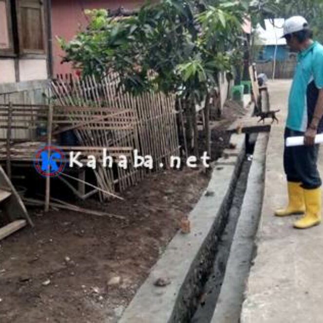Pengerjaan Drainase di Desa Tumpu Melebihi Volume