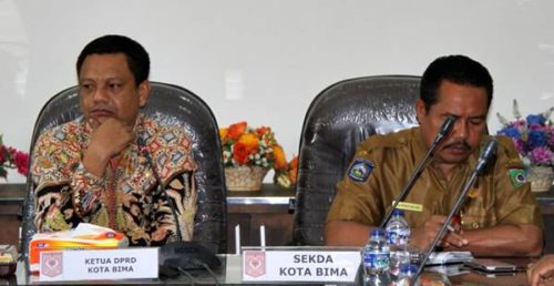 Ketua DPRD Pimpin Rapat Galang Dana untuk Lombok, Instansi Vertikal Patungan Masing-Masing Rp 10 Juta - Kabar Harian Bima