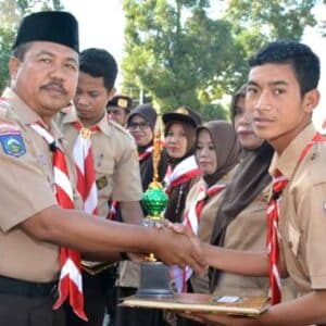 Ini Para Juara Lomba Gerak Jalan Indah HUT Pramuka ke-57