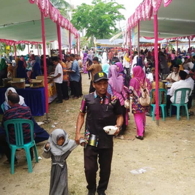 Seluruh OPD Siapkan Konsumsi Pesta Rakyat di Kantor Walikota Bima