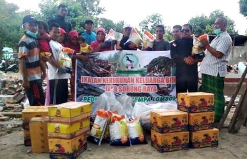 IKKB Melalui Kalikuma Volunteer Salurkan Bantuan Korban Gempa Lombok - Kabar Harian Bima