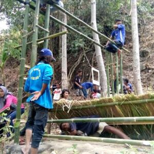 Wisata Dam Toloweri Hasil Karya Mahasiswa KKN STIE dan Masyarakat - Kabar Harian Bima