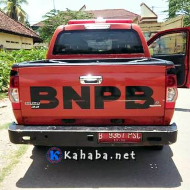 6 Tahun Tidak Bayar Pajak, Mobil BNPB Ditilang