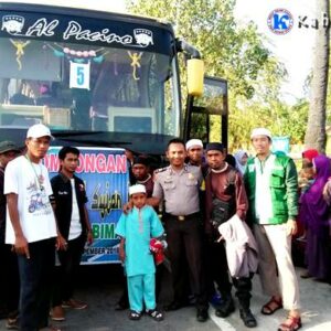 Ratusan Jamaah Khilafatul Muslimin Berangkat Hadiri Tablik Akbar di Bogor