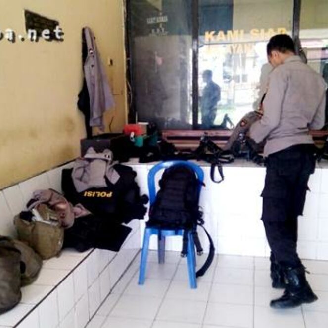 56 Anggota Kepolisian Amankan Pilkades di Kecamatan Bolo