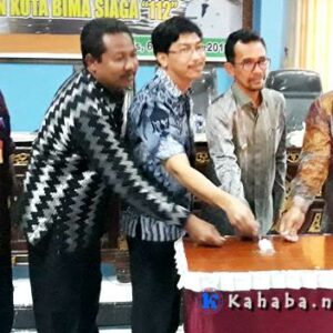 Walikota Bima Resmikan Layanan Darurat, Masyarakat Bisa Hubungi 112