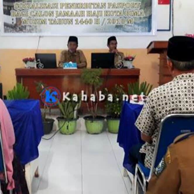 Kemenag Sosialisasi Penerbitan Paspor Untuk JCH