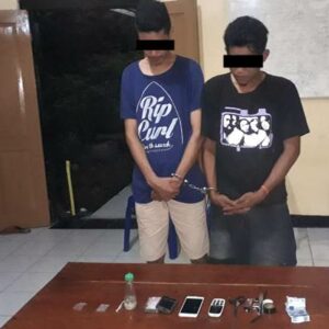 Narkoba, 2 Pemuda Yang Diamankan di Sadia Jadi Tersangka