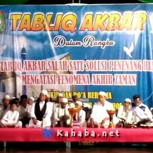 Malam Tahun Baru 2019, FPKT Rasanae Barat Gelar Tabliq Akbar