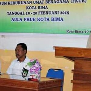 Buka Rapat Kerja FKUB, Achmad Fathoni: Mari Bergandengan Tangan Untuk Kerukunan Umat