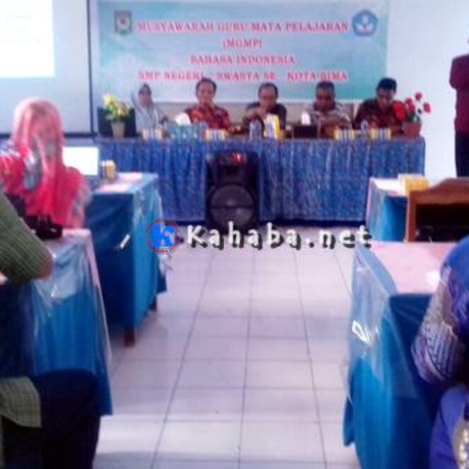 Kembangkan Kemampuan, Puluhan Guru Bahasa Indonesia Ikut MGMP