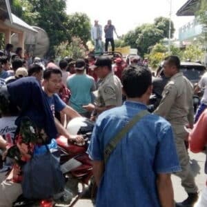 APPDL Demo Pemdes Leu, BUMDes Dituding Perkaya Diri