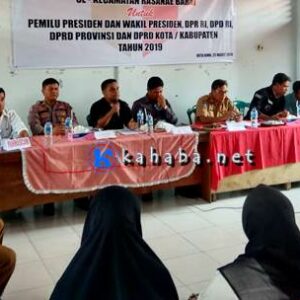 60 PTPS Kecamatan Rasanae Barat Dilantik