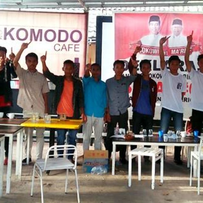 Pemuda Kota Bima Deklarasi Kampoeng Jokowi, Dukung 2 Periode