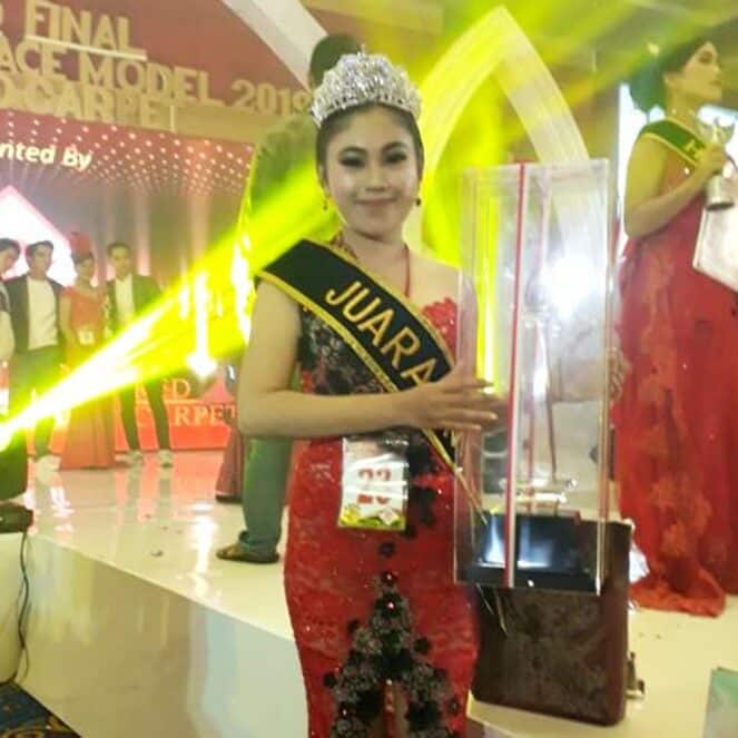 Juara Umum Indonesian Face Model 2019, Nurul Wakili Indonesia di Tingkat Asia