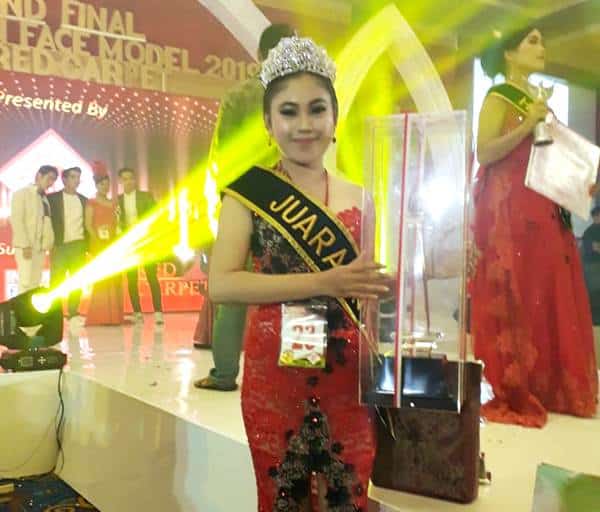 Juara Umum Indonesian Face Model 2019, Nurul Wakili Indonesia di Tingkat Asia - Kabar Harian Bima