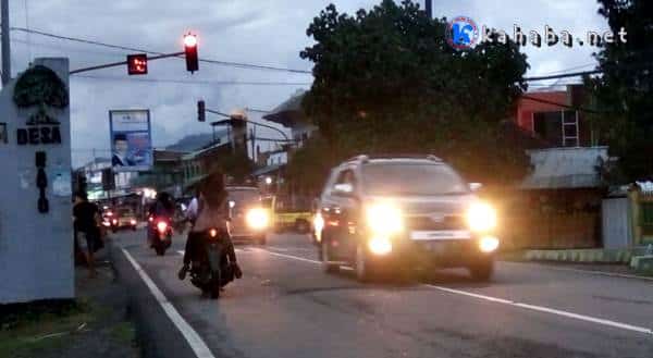 Traffic Light di Cabang Donggo Dicuekin Pengendara - Kabar Harian Bima