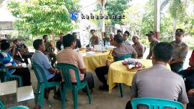 Jelang Pemilu, Kapolres Silaturahmi di Donggo dan Imbau Warga Jaga Kamtibmas - Kabar Harian Bima