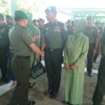 27 Personil TNI Kodim 1608 Bima Naik Pangkat - Kabar Harian Bima
