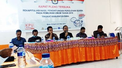 KPU Kabupaten Bima Mulai Gelar Pleno Rekapitulasi - Kabar Harian Bima