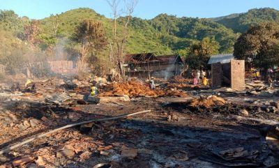 Puluhan  Rumah di Desa Karampi Ludes Terbakar - Kabar Harian Bima