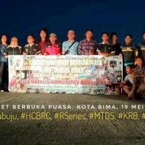 Rayakan Harlah ke-10, Komunitas Babuju Berbagi 1.000 Paket Berbuka Puasa