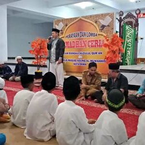 Ratusan Anak-anak Ikuti Lomba Ramadan Ceria di Masjid Al-Muwahidin