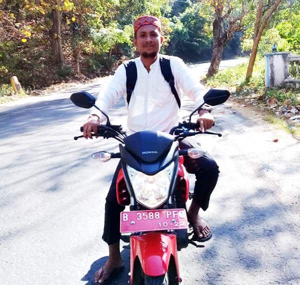 RB Salahuddin Al Ayyubi Dapat Bantuan Motor Hibah Perpusnas RI - Kabar Harian Bima