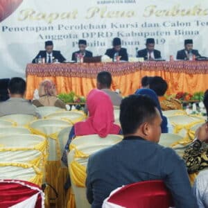KPU Kabupaten Bima Pleno Penetapan Perolehan Kursi dan Calon Terpilih DPRD