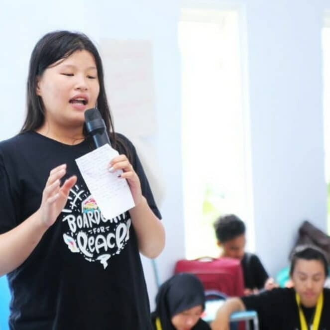 Priska Evelyn Wakili Pelajar NTB Pada Pelatihan Narasi Toleransi Nasional di Jakarta