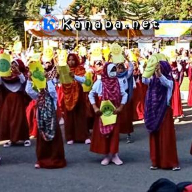 1.000 Anak di Kota Bima Ikut Peringatan Hari Anak Nasional