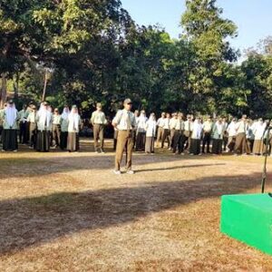 Polres Bima Kota Sosialisasi Operasi Patuh Gatarin di SMKPP Bima