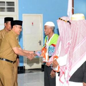 Wakil Walikota Bima Terima Kedatangan Jamaah Haji
