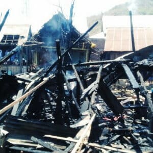 Arus Pendek, 10 Rumah Warga Ngali Terbakar