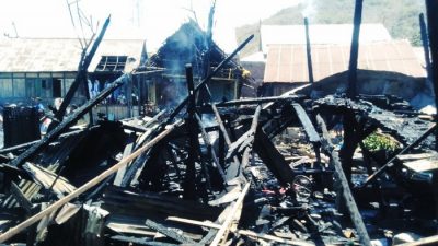 Arus Pendek, 10 Rumah Warga Ngali Terbakar - Kabar Harian Bima