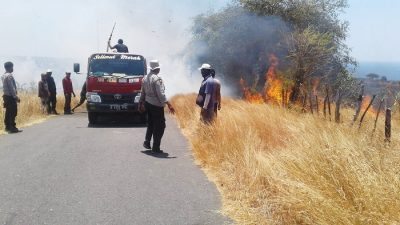 Lahan Sanggar Agro Terbakar - Kabar Harian Bima