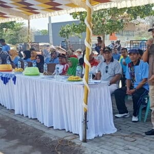 UPT SDP Pasar Amahami Helat Lomba dan Pemeriksaan Kesehatan Gratis