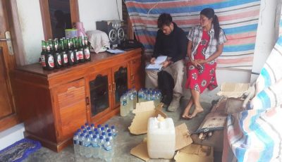 Polsek Rasanae Timur Sita Puluhan Botol Miras di Rabadompu Timur - Kabar Harian Bima