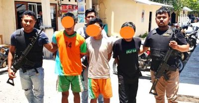 Diduga Langgar Undang-Undang Narkotika, 3 orang Ini Digelandang ke Polres - Kabar Harian Bima