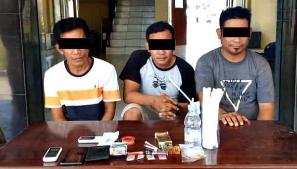 Hendak Ungkap Curanmor, Buser Justru Tangkap 3 Pria yang Pesta Narkoba - Kabar Harian Bima