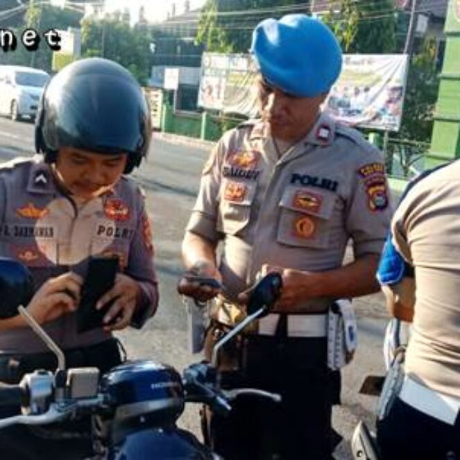 Tidak Taat Aturan, 7 Anggota Polisi Terjaring Razia Propam