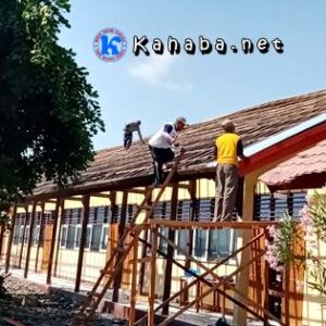 6 Ruangan Belajar SMAN 1 Belo Direnovasi