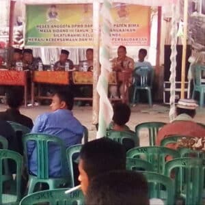 3 Anggota DPRD Kabupaten Bima Dapil VI Reses di Desa Renda
