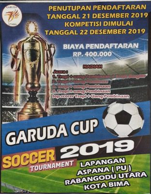 Garuda Utara Helat Turnament Sepakbola Mini Se-Pulau Sumbawa - Kabar Harian Bima