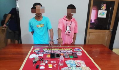 Diduga Terlibat Jaringan Narkoba, 2 Pemuda Digelandang ke Polres - Kabar Harian Bima