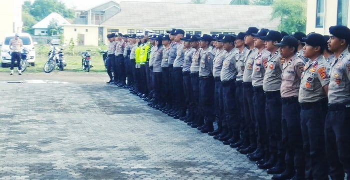 Pengamanan Pilkades, Polres Bima Kota Sebar 450 Personil - Kabar Harian Bima