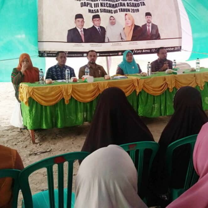 Reses, Wakil Rakyat Dapil Asakota Jaring Aspirasi Warga Bonto