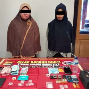 Diduga Jual Sabu-Sabu, 2 Perempuan Diseret ke Kantor Polres